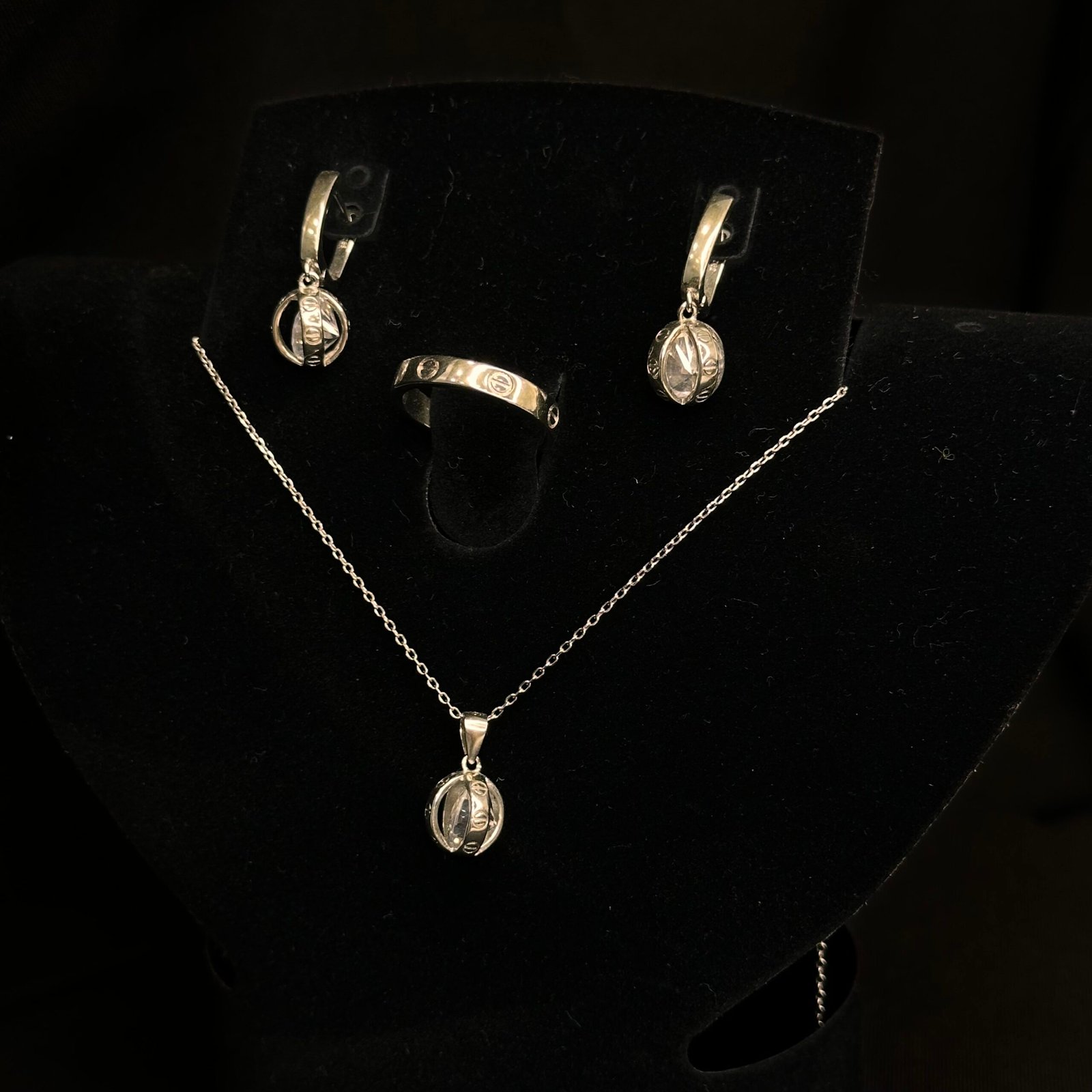 Cartier Gümüş dəst Cartier Gümüş dəst