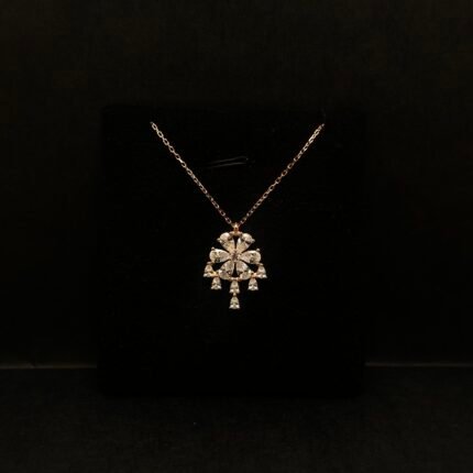 Fiona Gümüş boyunbağı