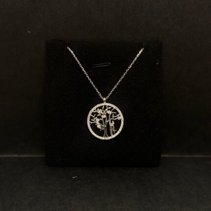 Adel Gümüş boyunbağı