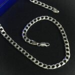 Albert Gümüş boyunbağı