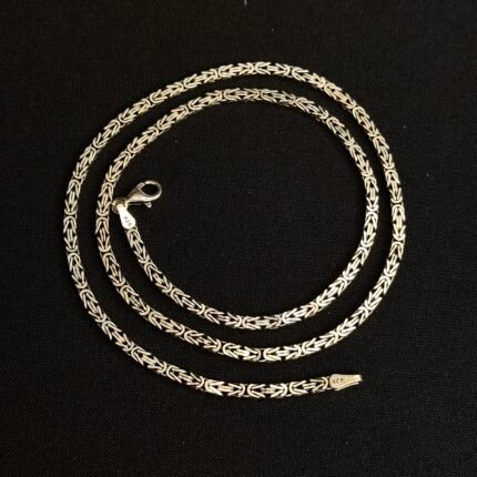 Drake Gümüş boyunbağı