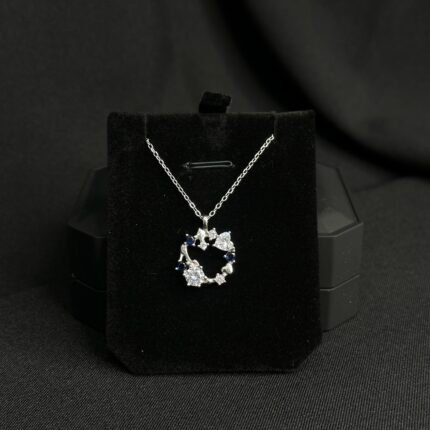 Khloe Gümüş boyunbağı