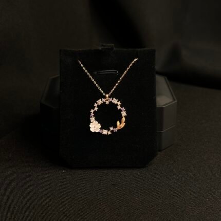 Ines Gümüş boyunbağı