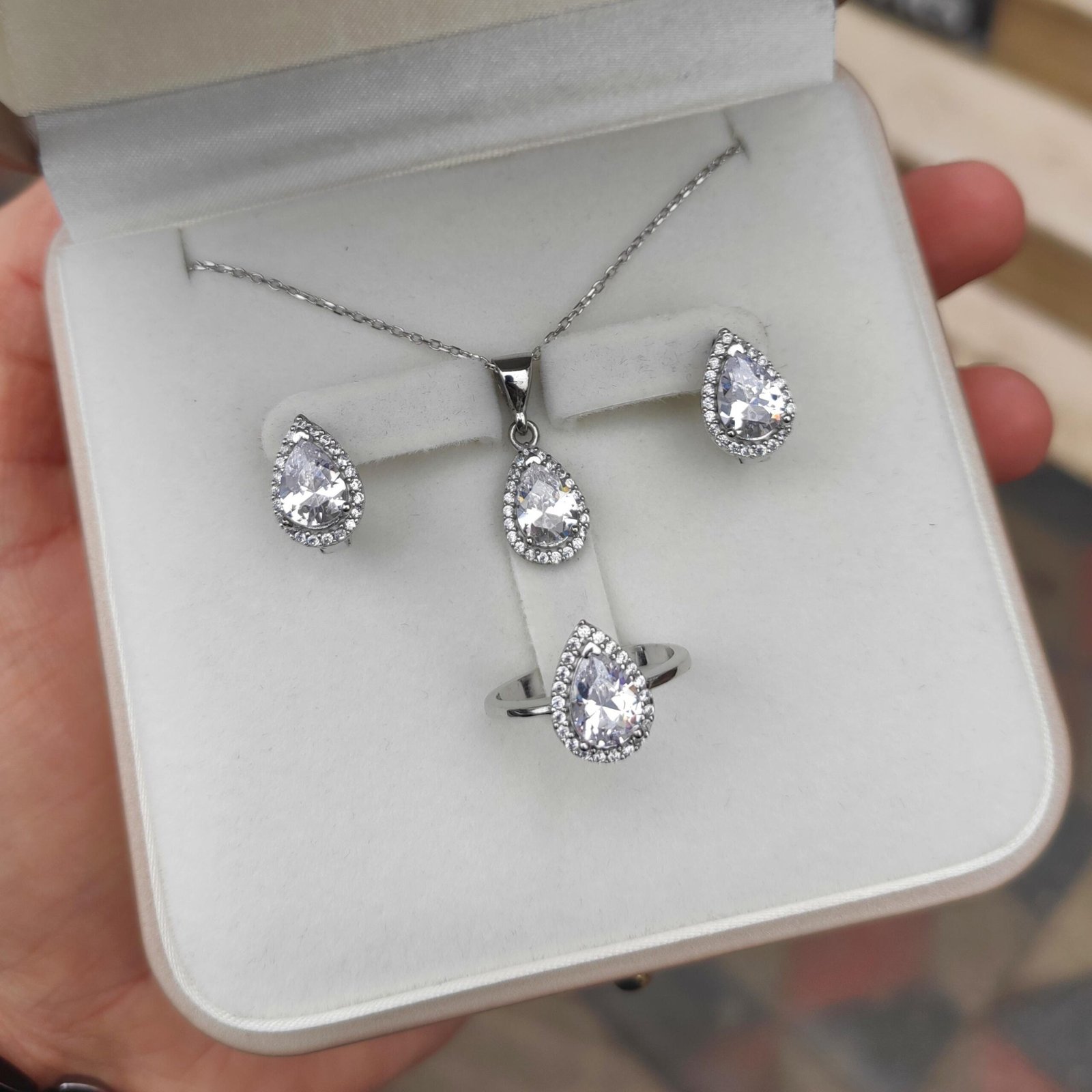 QD 16 Galilea Gümüş dəst