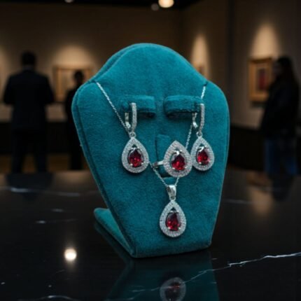 Hailie Gümüş dəst