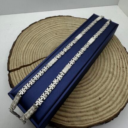 Matteo Gümüş boyunbağı