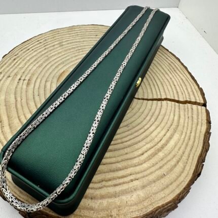 Noks Gümüş boyunbağı