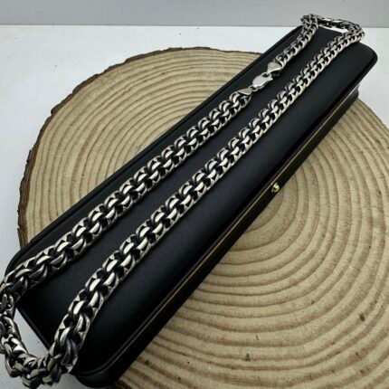 Patrik Gümüş boyunbağı