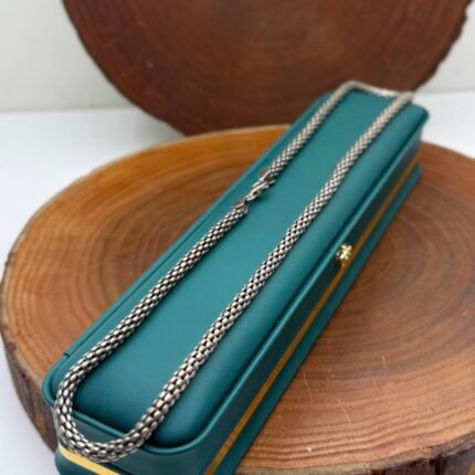 Francesco Gümüş boyunbağı