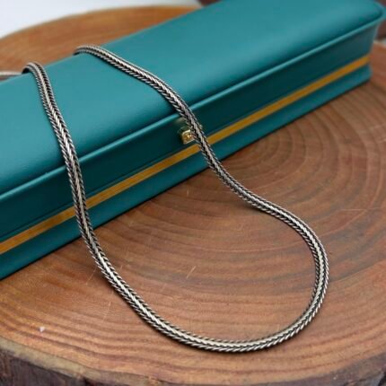 Maurio Gümüş boyunbağı