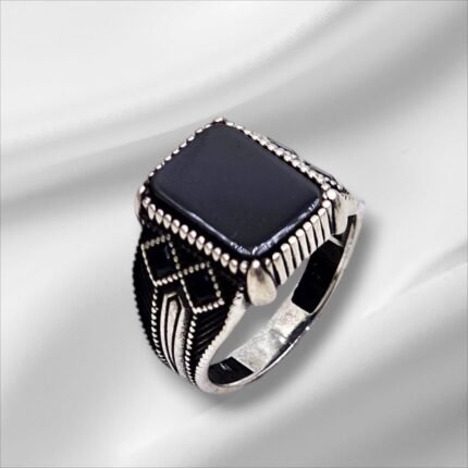 Niccolo gümüş üzük