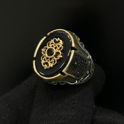 Saymon gümüş üzük