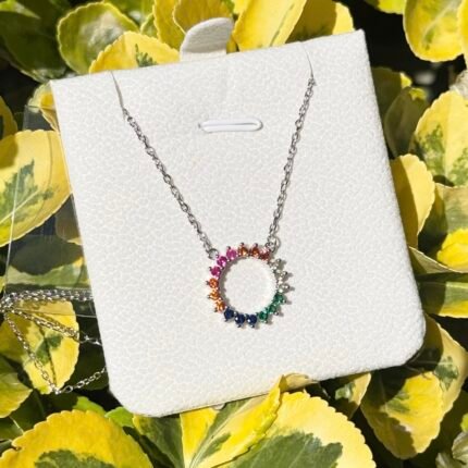 Magdalena Gümüş boyunbağı