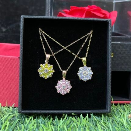 Maia Gümüş boyunbağı